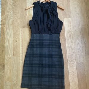 BCBGMaxArias Silk blend Black dress - size 2